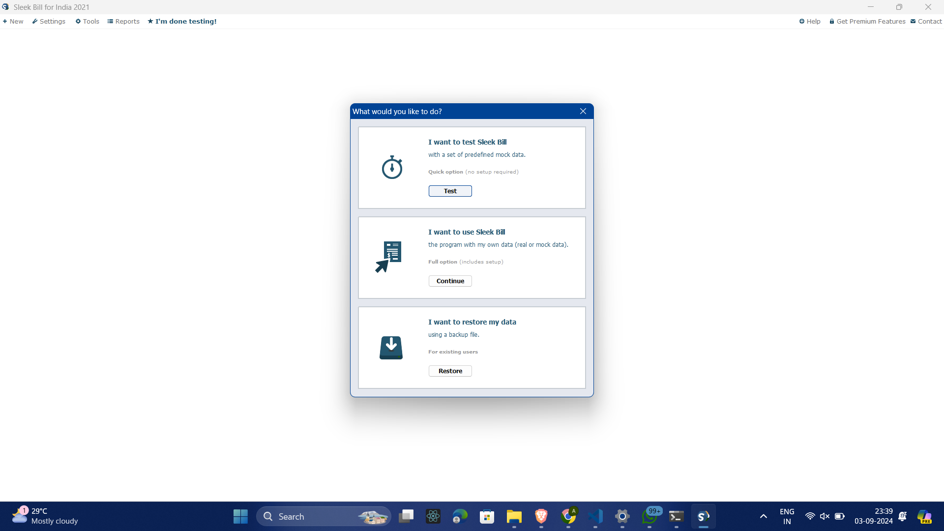 Billing System